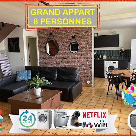 014 Chic & Cosy Grand Appart Duplex 76M2 Wifi Smart Tv Netflix Et Vue Panoramique Apartment Сент Етиен Екстериор снимка